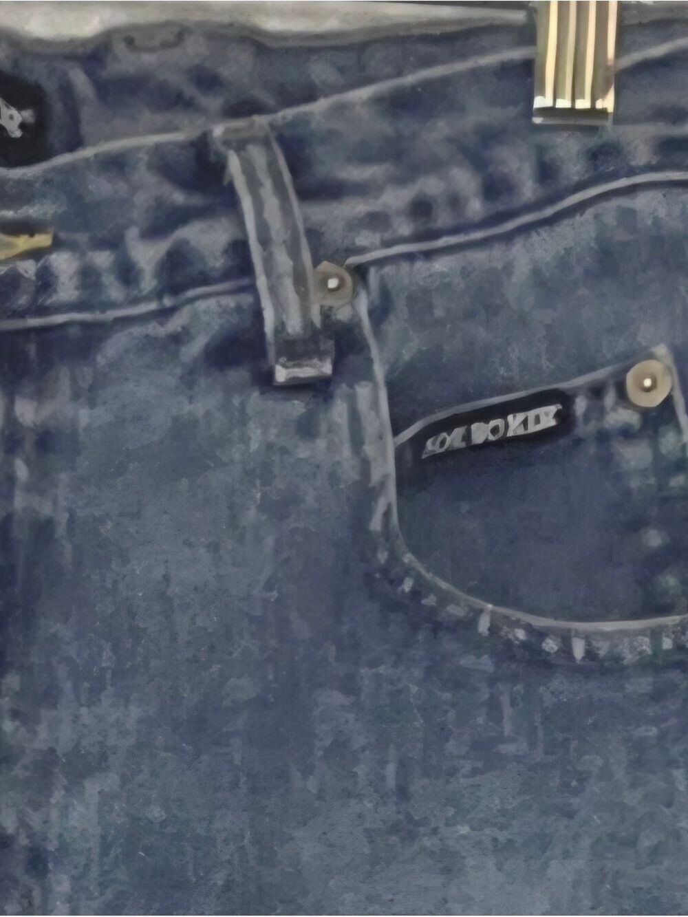 Vintage 90s Joe Boxer Jeans 36x30 Relaxed Fit Straight Leg Grunge Denim - Picture 16 of 16